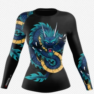 Longsleeve Blue Dragon Dress